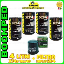 KIT TAGLIANDO YAMAHA XSR700 OLIO BARDAHL XT4S 10W40 FILTRO HIFLO 204 04BD32F1