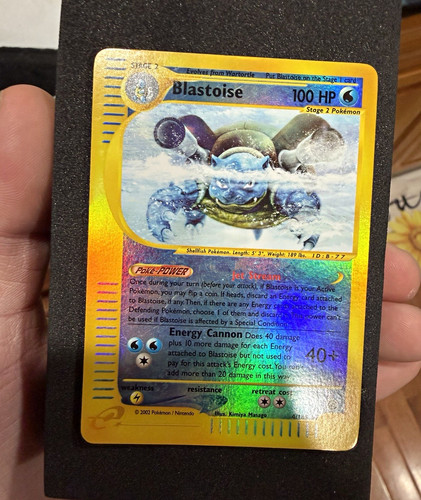 Pokémon tcg blastoise reverse - tcg,