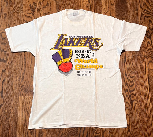 Vtg los angeles lakers shirt - angeles,