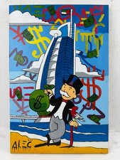 Alec Monopoly olio su tela