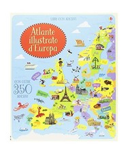 Atlante d'Europa. Con adesivi