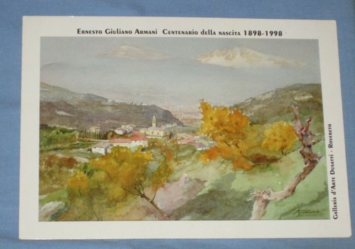 Cartolina ernesto giuliano - ernesto,