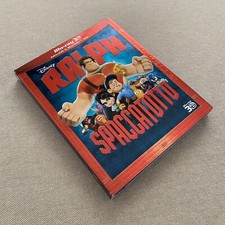RALPH SPACCATUTTO SLIPCASE Disney Bluray 2D + Blu-ray 3D COME NUOVO!