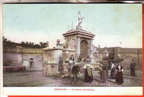 Cartolina genzano lucano non - cartolina,