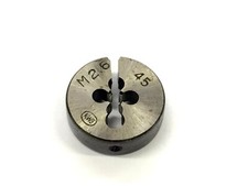 Filiera M2,6 (M2,6x0,45) in HSS Tagliata