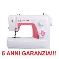 MACCHINA MACCHINE PER CUCIRE SINGER SIMPLE 3210 ADATTA PER IL JEANS CUCITRICE
