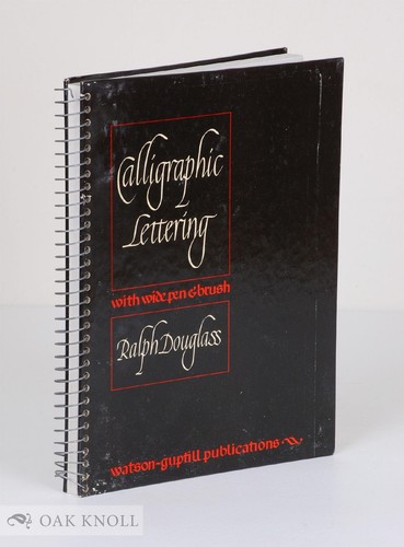 Calligraphic lettering with - lettering,