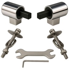 Cerniere fisse Soft Close fissaggio dall alto per copriwc termoindurente con tas