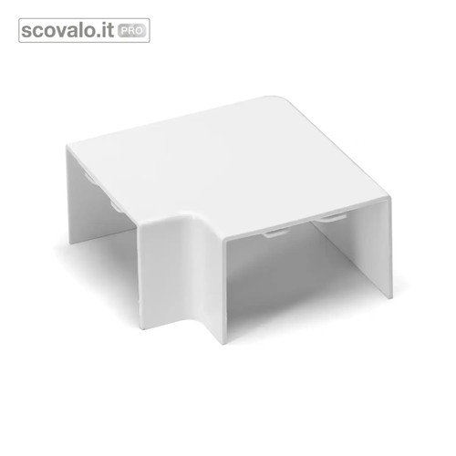 Connettore angolo canalina pvc - connettore,