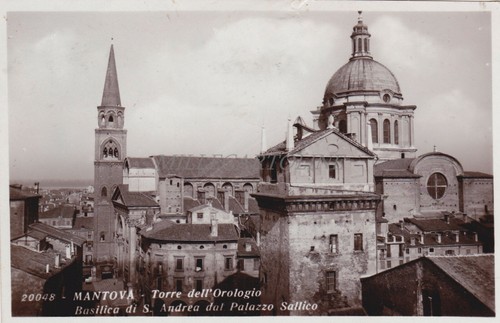Mantova torre dell orologio - torre, dell'orologio