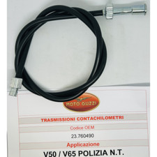 MOTO GUZZI V 50 - V 65 POLIZIA N.T. - CAVO CORDA TRASMISSIONE CONTACHILOMETRI