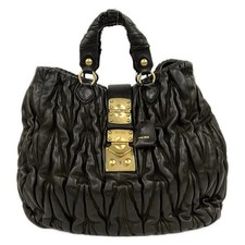 miumiu Matelasse - Black