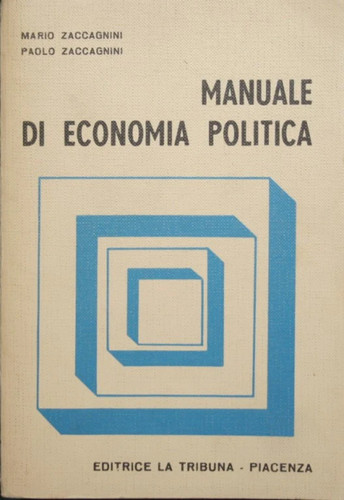 Manuale economia politica - manuale, di