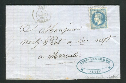 Rare lettre sétif pour - lettre,