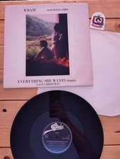 WHAM - Everything She Wants / Last Christmas EU 1984 vinile 33 giri vinyl LP