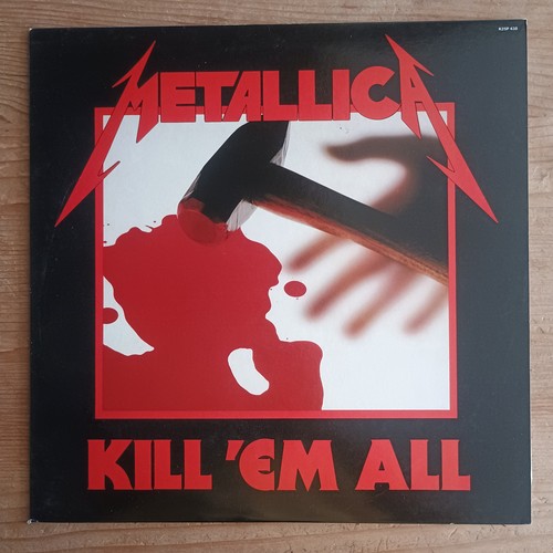 Metallica kill em all lp - metallica,