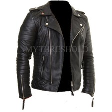 Giacca Motociclista Uomo Vera