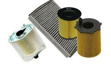 KIT 4 FILTRI TAGLIANDO Adatto Per FORD FOCUS III 3 1.5 TDCI 70 88 KW