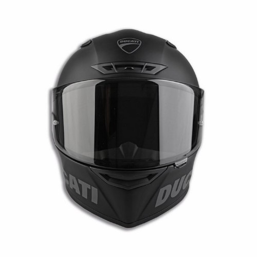 Ducati logo black - logo, casco