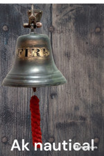 Campana antica nautica vintage