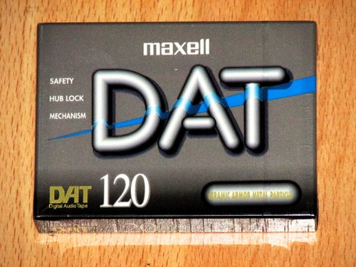 Dat digital audio tape - audio,