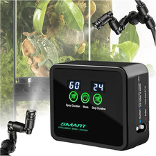 Nebulizzazione Terrario Rettili, Umidificatore per Terrario Rettili Con Ugelli a