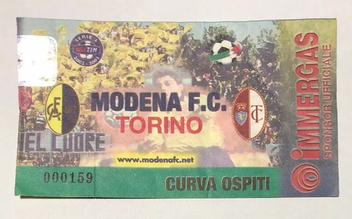 Biglietto stadio modena - biglietto,