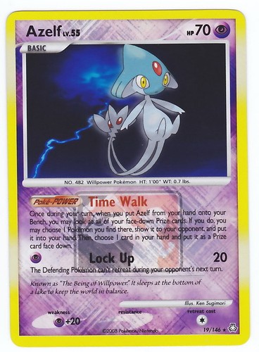 Pokemon azelf 55 - •, rara