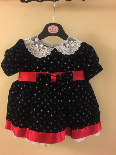 Vestito spagnolo velluto nero