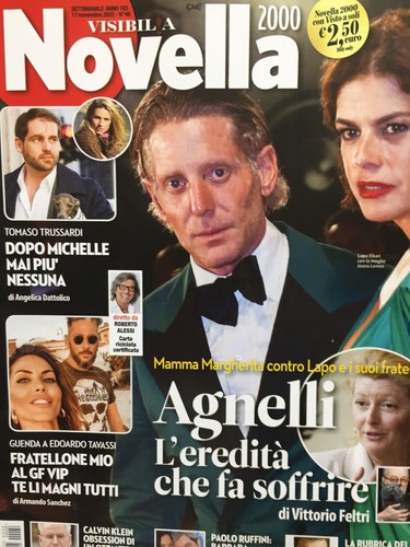 Novella 2022 lapo elkann - elkann, &