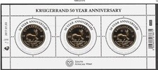 Sudafrica 2017 50° Anniversario del Krugerrand MS MNH