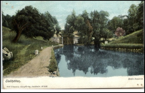 Cartolina trollhättan sweden - cartolina,