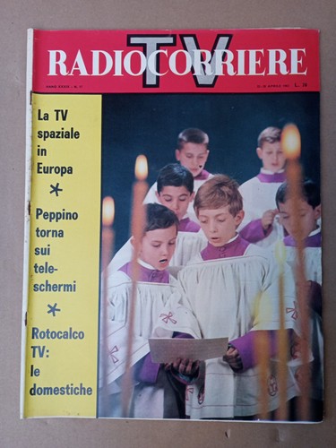 Rivista radiocorriere anno - rivista,