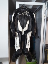 Tuta moto pelle alpinestars - moto, in