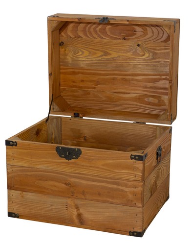 Cassapanca legno con - legno,