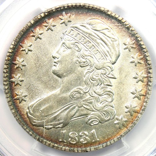 Moneta 50c mezzo dollaro 1831 - moneta,