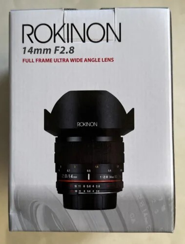 Obiettivo 14mm rokinon - obiettivo,