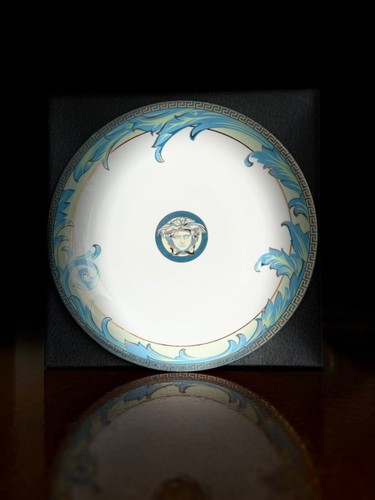 Versace arabesque plate set - versace,