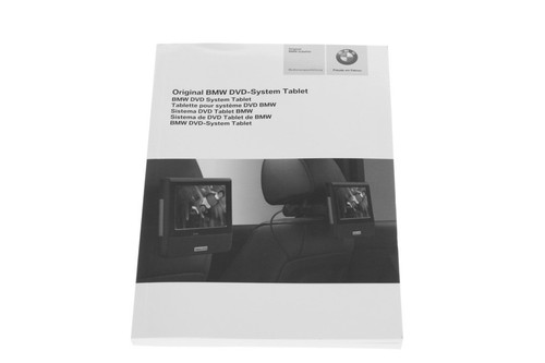Bmw sistema dvd tablet - sistema, manuale