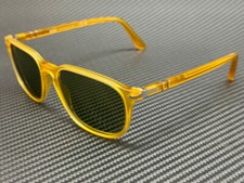 Occhiali da Sole PERSOL PO3019S 204 4E Miele Giallo Verde Uomo 55 mm