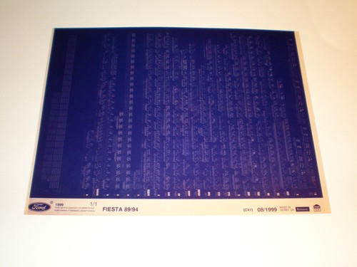 Microfiche catalogo ricambi - catalogo,