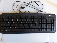 Tastiera PC Trust 20521-02 cablata layout italiano qwerty  cavo filo USB nuova