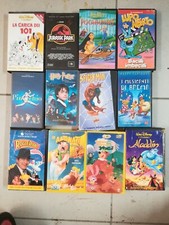 Walt disney e vari VHS Originali Lotto N1 I FILM PIÙ BELLI #