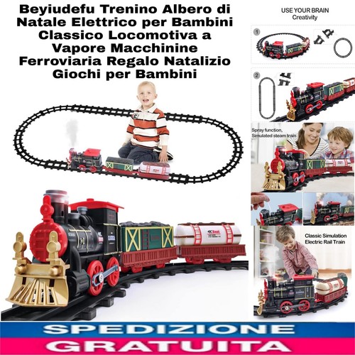 Trenino elettrico bambini - elettrico,
