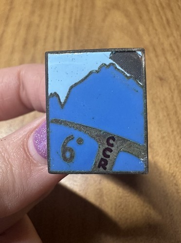 Spilla pins distintivo 6º - spilla,