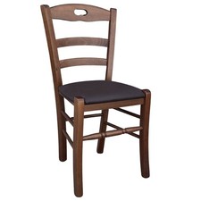 Sedia in legno Loris noce