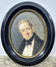 Miniatura Ovale Dipinto Olio