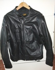giacca pelle dainese 54 nera