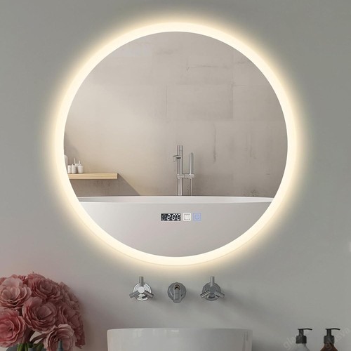 Specchio bagno rotondo con