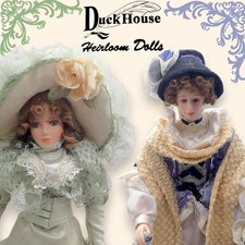 Duck house heirloom dolls - -,